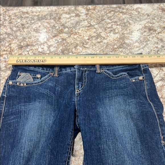 Cruel Girl Blue Straight Leg Jeans Timeless Denim - Picture 13 of 13